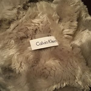 Calvin Klein Faux Scarf